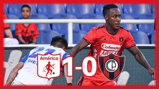 America de Cali 1  0 Cerro Porteño ⚽ AMISTOSO ⭐ LIGA COLOMBIANA  CC BY 30 [upl. by Namie]