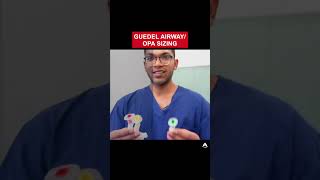 Guedel AirwayOPA Sizing  anesthesia bagmaskventilation airway [upl. by Deppy]