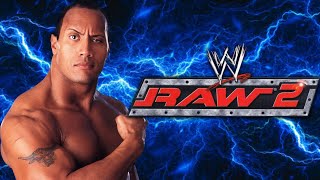 WWE Raw 2  The Rock  Season Mode  Gameplay Walkthrough  Part 1  The Rock Has Come Back to RAW [upl. by Ellirehs646]