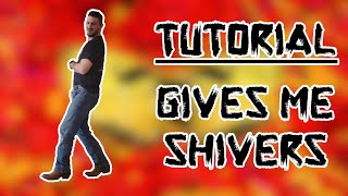 Shivers Line Dance Tutorial [upl. by Coh]