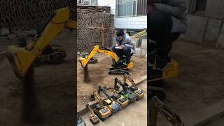 caterpillar excavator remote control sindhi operator shorts excavator [upl. by Winifred144]