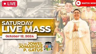 FILIPINO LIVE MASS TODAY ONLINE II OCTOBER 12 2024 II FR JOWEL JOMARSUS GATUS [upl. by Nassah655]