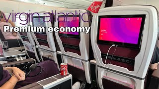 Virgin Atlantic Premium Economy  Is It Worth The Extra Money  June 2023 [upl. by Wadell]