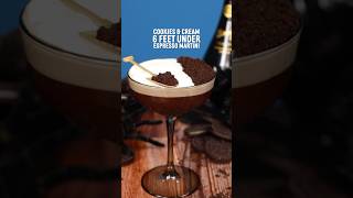 Halloween Espresso Martini Idea Cookies amp Cream Martini 🪦 espressomartini [upl. by Laise]