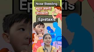 Alert 🚨 NOSE BLEEDING👃🔴 OR Epistaxis me aisa quotBILKUL NAHI KARNA CHAHIYEquot doctor new health [upl. by Eeima]