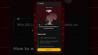 fampay dil luminati free tickets fampay new update diljit concert tickets fam app [upl. by Talanta86]