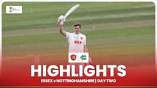 💯 YET ANOTHER CENTURY  Essex v Nottinghamshire Day 2 Highlights [upl. by Koosis828]