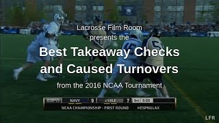 Best Takeaway Checks and Caused Turnovers from the 2016 NCAA Tournament [upl. by Carrick378]