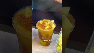 Mangonadas in London 🇲🇽🥭 mangonada london foodreview [upl. by Nauwtna]