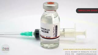 Varicella Vaccine  SMS Clinical Research [upl. by Aanas]