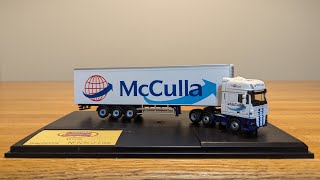 Oxford Diecast Haulage Company refrigerator McCulla transport review [upl. by Ynalem]