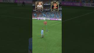 De bruyne Vs Suarez Free kick in FC25  FC25 fc25 eafc25 shorts [upl. by Ogram397]