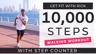 10000 Steps at Home  1 Hour Workout  Daily Workout at home [upl. by Pren869]