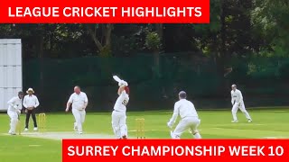 Surrey Championship Highlights  Div 2  Worcester Park 2nd XI vs Cheam 2nd XI  CAN WE BLOCK OUT [upl. by Nyraf]