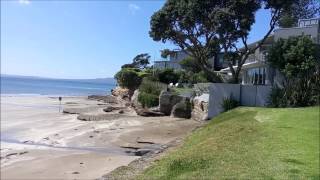 Driving along Beach Road to Rothesay Bay  Auckland Nov 2016 [upl. by Dody15]