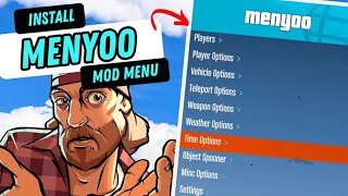 HOW TO DOWNLAOD MENYOO FOR GTA 5 2024  Installing MENYOO Mod Menu in GTA 5  EASY PC MOD [upl. by Basso602]