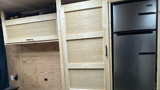 Cargo Trailer Conversion  Cupboards [upl. by Gladdie]