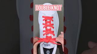 How to Tie Shoelaces in a Double Knot and Make It Work for Adjusting Long Laces [upl. by Desdamonna147]