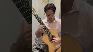 Recuerdos de la Alhambra by F Tarrega classicalguitar guitar [upl. by Eceinej]