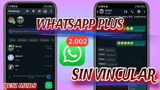 WHATSAPP PLUS CON ACTIVADOR 2024 💯✅️✅️ [upl. by Nakeber]