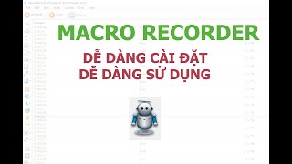 Hướng dẫn sử dụng Macro Recorder dễ dàng làm auto  Soft for you [upl. by Mohamed]