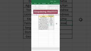 How to find surname quickly ❗️❗️❗️shorts microsoft exceltips excel youtubeshorts youtube [upl. by Werda949]