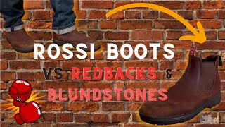 Rossi Boots VS Redbacks amp Blundstones [upl. by Akerdal]