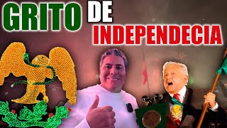 MEXICO GRITO de INDEPENDENCIA  Así se vivió el Último Grito de independencia de AMLO [upl. by Damicke420]