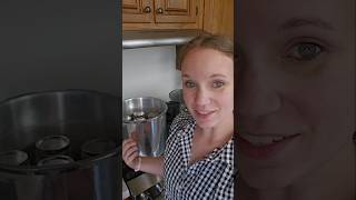 Canning Chicken Stock  Full Video Up Now homestead homesteading canning pressurecanning [upl. by Agn]