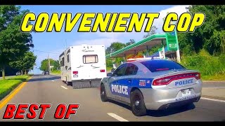 BEST OF CONVENIENT COP 2024  Drivers Busted by Police Instant Karma Karma Cop Justice Clip 32 [upl. by Lissy]