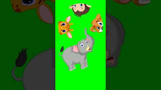 complete the elephant challenge video green screen shorts [upl. by Ecirted]