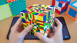 13x13x13 Rubiks Cube Full Solve 5949 [upl. by Saxela]