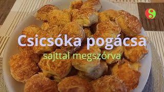 Csicsóka pogácsa sajttal megszórva [upl. by Edualc374]