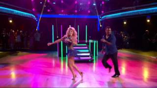 Alfonso Ribeiro and Witney Carson  10th Anniversary  Salsa HD [upl. by Fasto]