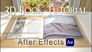 Custom 3D Book Tutorial for After Effects  Make Your Storybook Animation [upl. by Elyag]