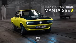 First ElektroMOD Opel Manta GSe [upl. by Okorih]