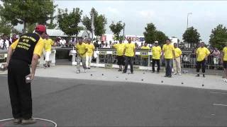 Pétanque  1000 boules dans lheure à Dreux avec Christian Fazzino [upl. by Latsryc]