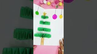 I made DIY Christmas🌲card for Gifts🎁diy shortsfeed shorts [upl. by Saddler]