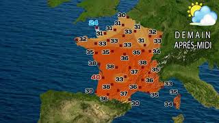 prévision météo France du Dimanche 11 au Samedi 17 Août 2024 [upl. by Amethyst826]