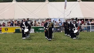 Torpoint Sea Cadets Band at the Liskeard Show 2023 [upl. by Elreath]