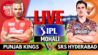 IPL 2024 Live PBKS vs SRH Live Match  IPL Live Score amp Commentary  Punjab vs Hyderabad Innings 2 [upl. by Doowle]