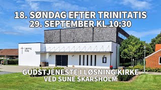 Gudstjeneste 29 september kl 1030 vSune Skarsholm [upl. by Madden]