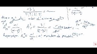 Dénombrement 3éme Math sc tech PermutationArrangemencombinaison [upl. by Akahc]