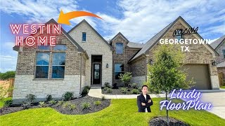 Westin HomeLindy Plan4Beds3Baths3 GarageGeorgetownTxModel HomeUnder 700kNhadepAustinATX [upl. by Viafore]