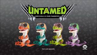 Smyths Toys  Fingerlings Untamed Velociraptor Dino Blaze [upl. by Woodie]