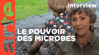 Vive les microbes   Interview de MarieMonique Robin  ARTE [upl. by Zebadiah200]