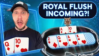 Can Ian Simpson Hit A Royal Flush  BlastOff [upl. by Nilcaj]