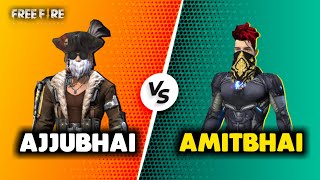 Ajjubhai94 vs Amitbhai Desi Gamer Best Clash Battle Who will Win  Garena Free Fire [upl. by Shien]