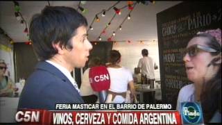 C5N  GASTRONOMIA INFORME SOBRE LA FERIA MASTICAR PARTE 4 [upl. by Ellehcit]