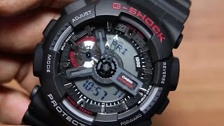 Casio Gshock GA1101A Unboxing amp Light demo [upl. by Sadella203]